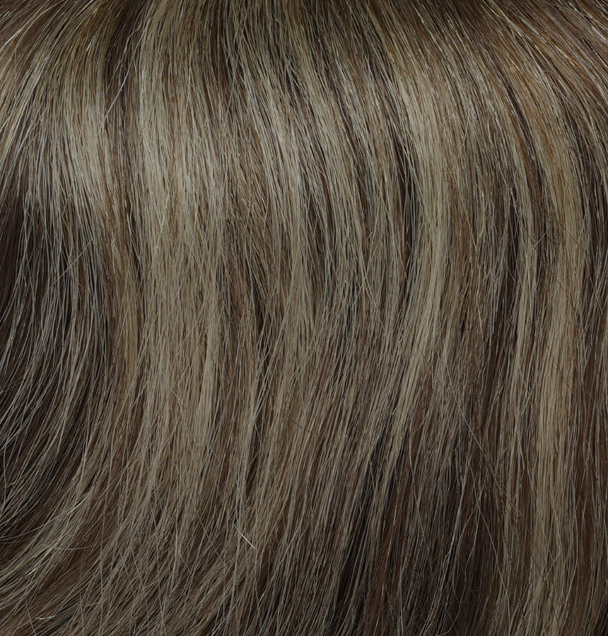 Hair System with Highlighted Hairline