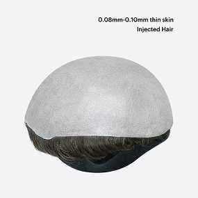 BH6 injected skin hair system
