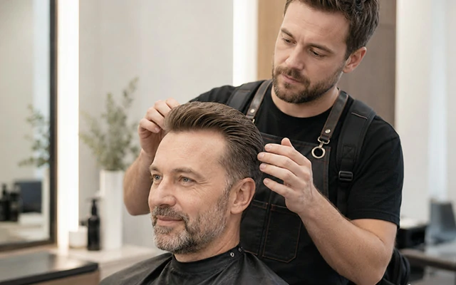 High-end salon clients