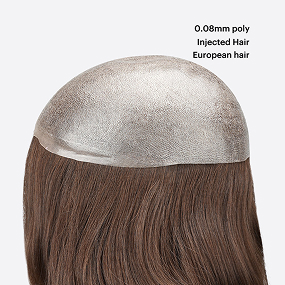 ERIN European virgin hair skin hair system