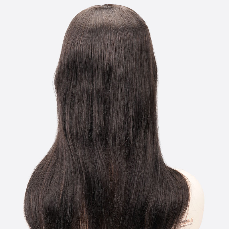 Q6-L Hair Unit Is A Long Hair Toupee From Bono Hair