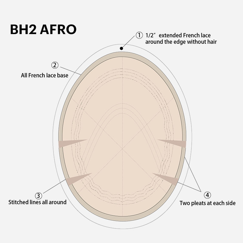 BH2 AFRO HAIR SYSTEM