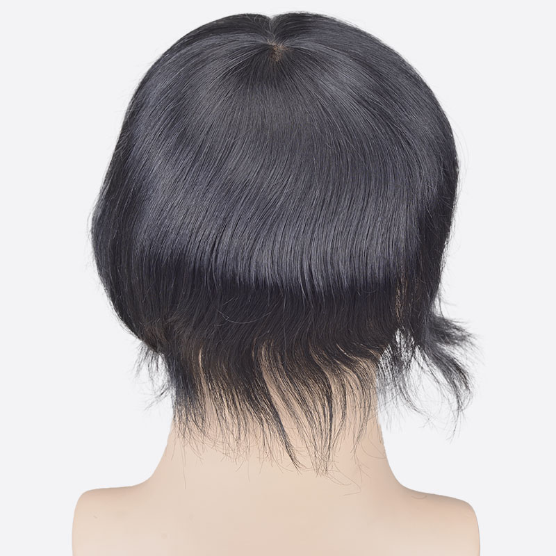 Peruca masculina de renda francesa Sistemas de substituição de