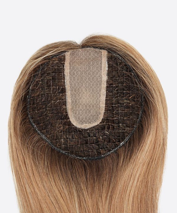 MYRA Artificial Hair Integrations Topper Is A Mesh Hair Replacement From Bono Hair