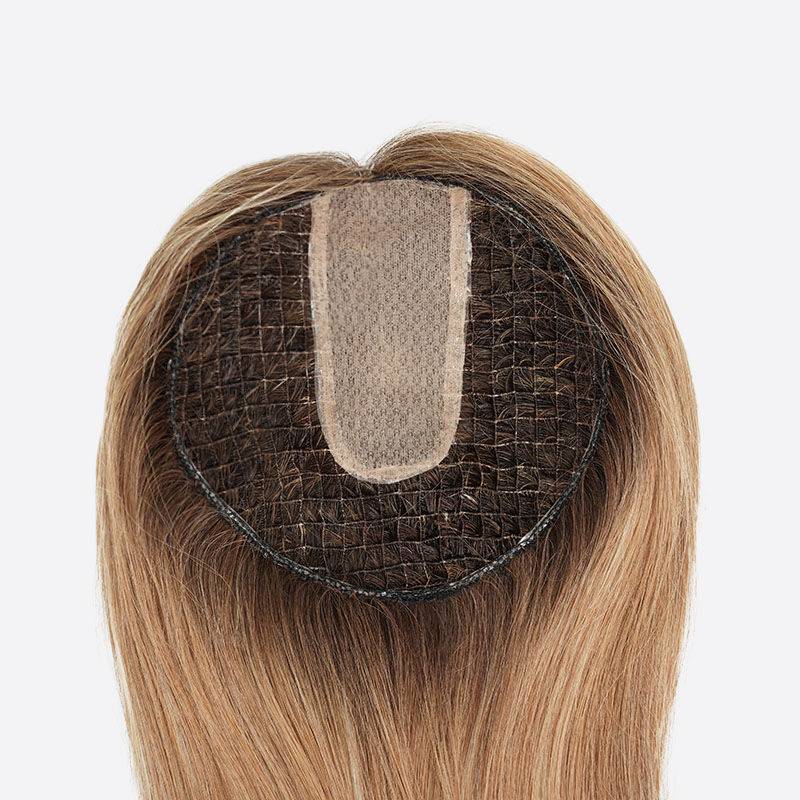 MYRA Artificial Hair Integrations Topper Is A Mesh Hair Replacement From Bono Hair