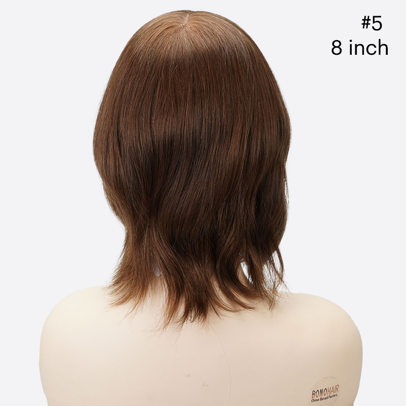 ERIN European Hair System Is Injected Thin Skin Hairpiece From Bono Hair