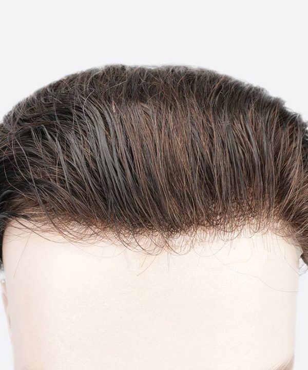 BH4-FOREHEAD Receding Hairline Patch Is Forehead Toupee From Bono Hair