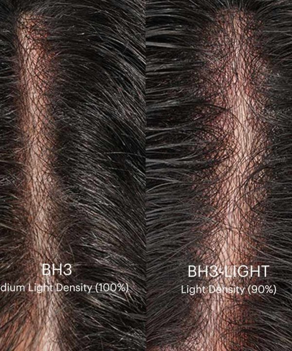 LIGHT DENSITY HAIR SYSTEM