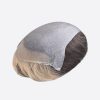 Blonde Streak In Front of Hair Wig For Men Is Custom Hair Replacement Toupee From Bono Hair