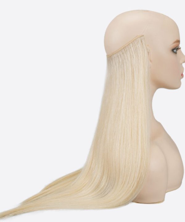 Blonde Halo Hair Extensions Are Halo Wire Hair Extensions From Bono Hair (4)