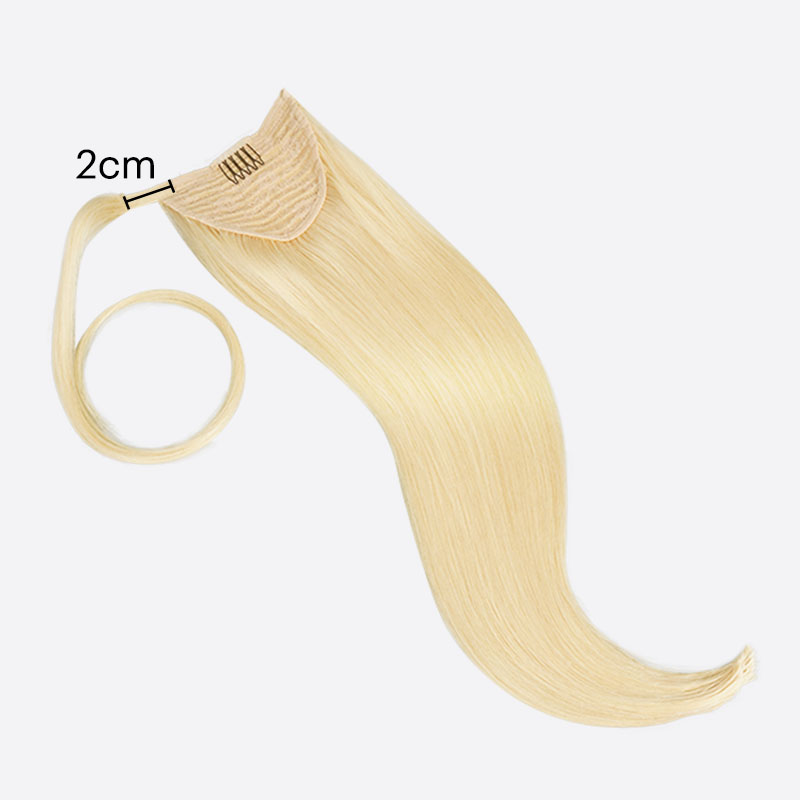 Clip In Ponytail Extension Is Blonde Ponytail Extension From Bono Hair (6)