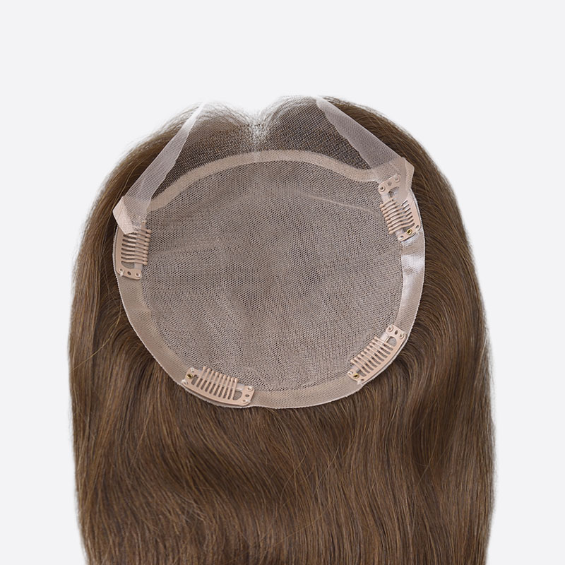 WTP005 Silk Base Hair Topper Is Human Hair Toppers For Women From Bono Hair (1)