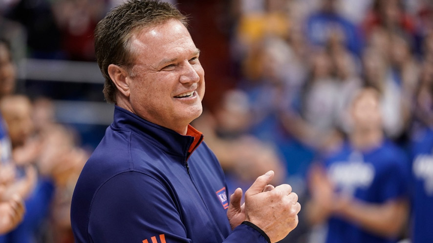 Does Kansas Head Coach Bill Self Rock A Toupee (3)