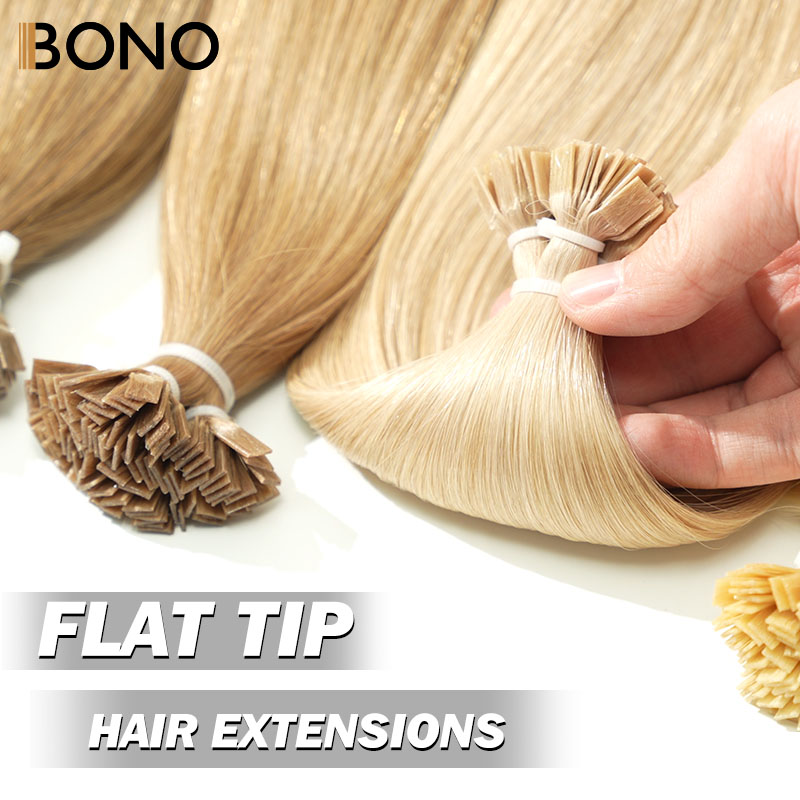 Flat tip hair extension youtube