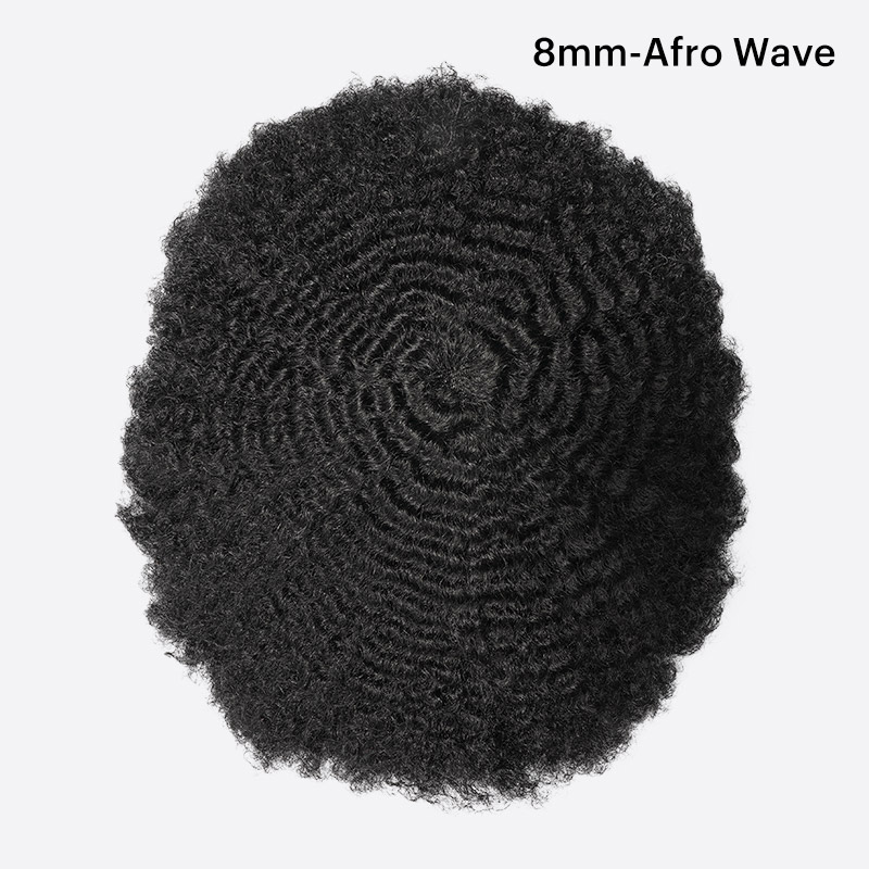 Curly Perm 8mm-Afro Wave