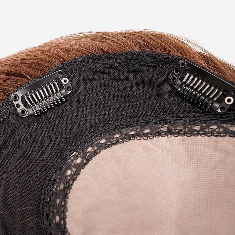 STELLA Silk Base Human Hair Topper Is Hidden Crown Topper From Bono Hair