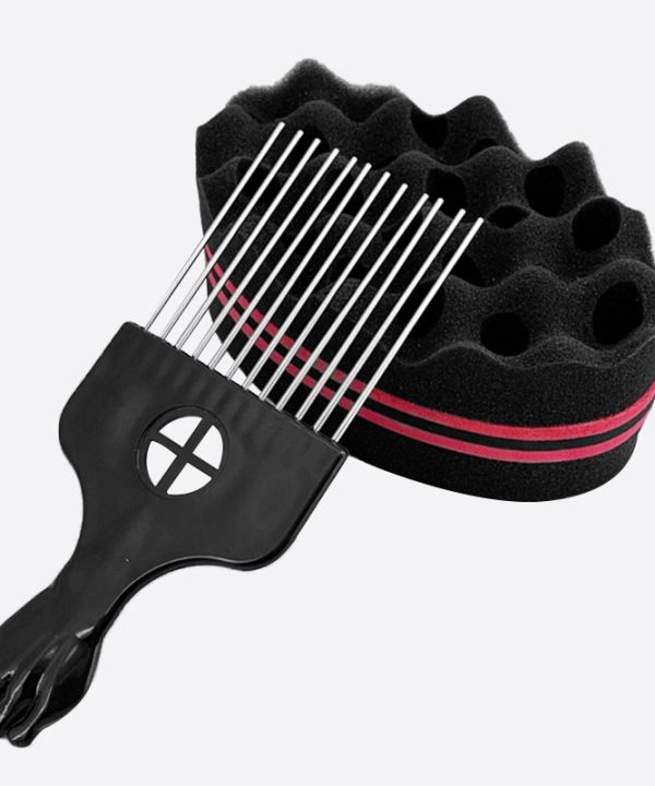 Afro Hair Comb And Hair Twist Sponge Brush From Bono Hair-6