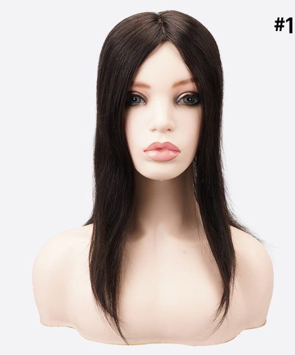 NOA Human Hair Silk Top Topper Is Highlighted Hair Topper From Bono Hair17