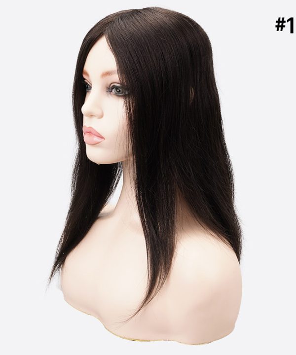 NOA Human Hair Silk Top Topper Is Highlighted Hair Topper From Bono Hair18
