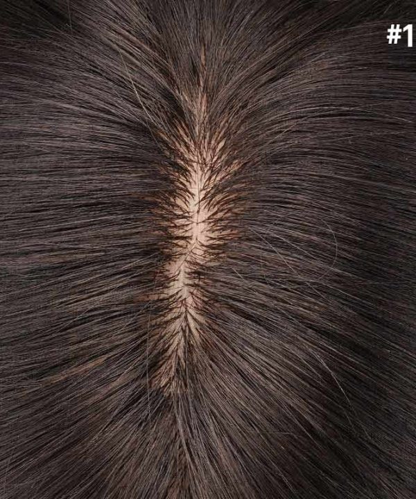 NOA Human Hair Silk Top Topper Is Highlighted Hair Topper From Bono Hair20