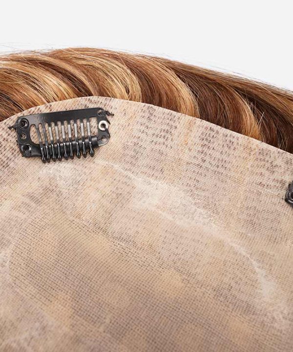 NOA Human Hair Silk Top Topper Is Highlighted Hair Topper From Bono Hair5
