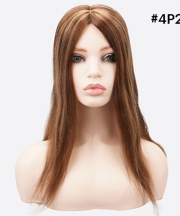NOA Human Hair Silk Top Topper Is Highlighted Hair Topper From Bono Hair7