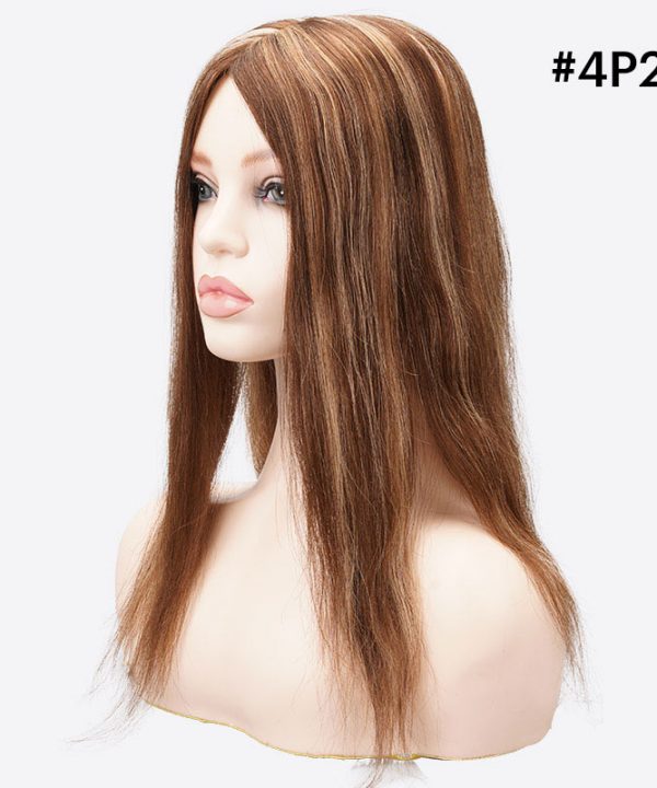 NOA Human Hair Silk Top Topper Is Highlighted Hair Topper From Bono Hair8