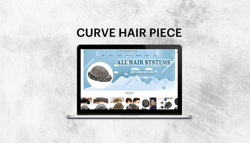 Curve Hair Piece