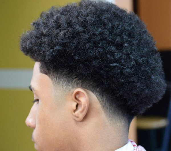 32.Legendary Tapered Afro for 4C Curls