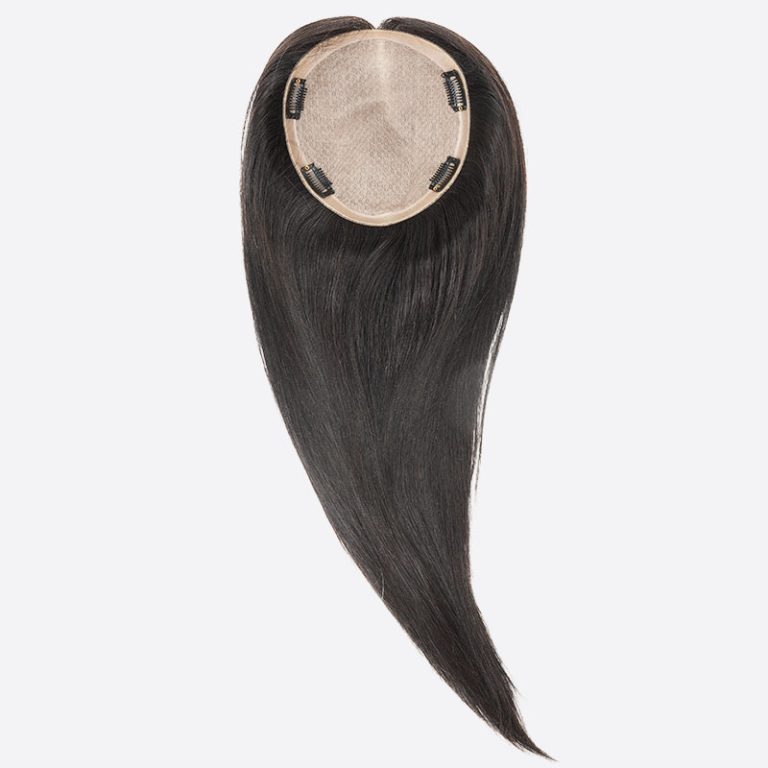 S Topper Silk Top Hair Topper | Women's Topper With Clips | Bono Hair