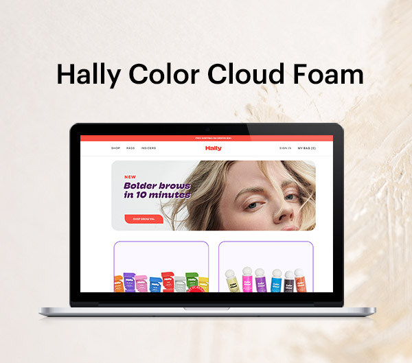 Hally Color Cloud Foam