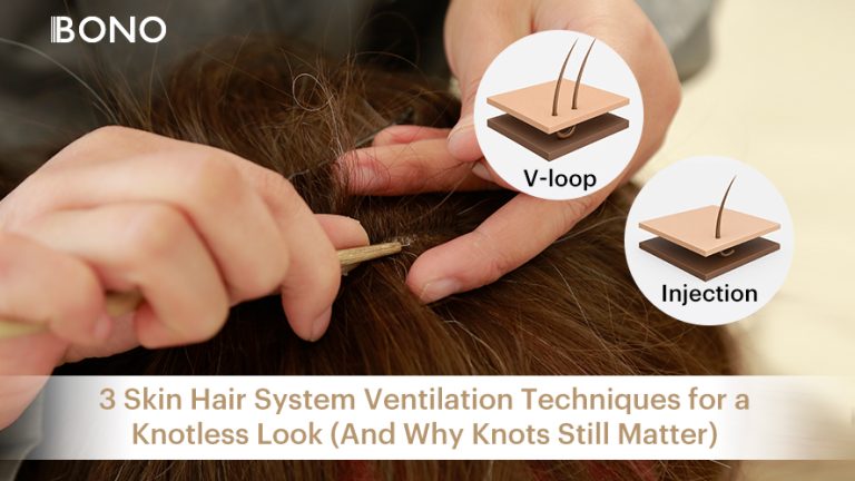 3 Skin Hair System Ventilation Techniques for a Knotless Look (And Why Knots Still Matter)