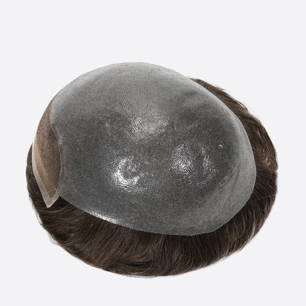 3BH8ME Hair Systems Medium 120% density Is Toupee For Men With Lace Front From Bono Hair