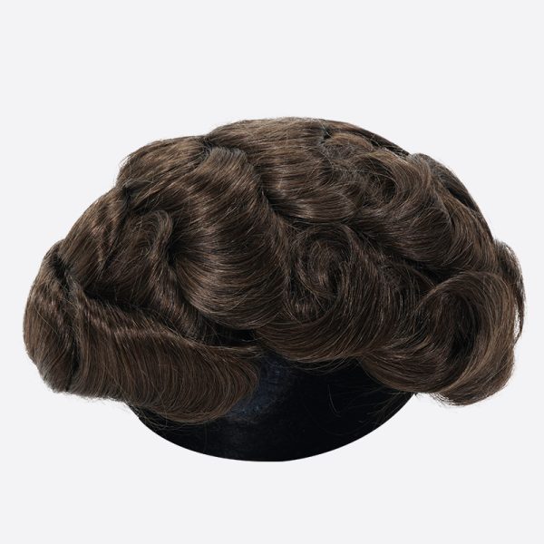 4BH8ME Hair Systems Medium 120% density Is Toupee For Men With Lace Front From Bono Hair