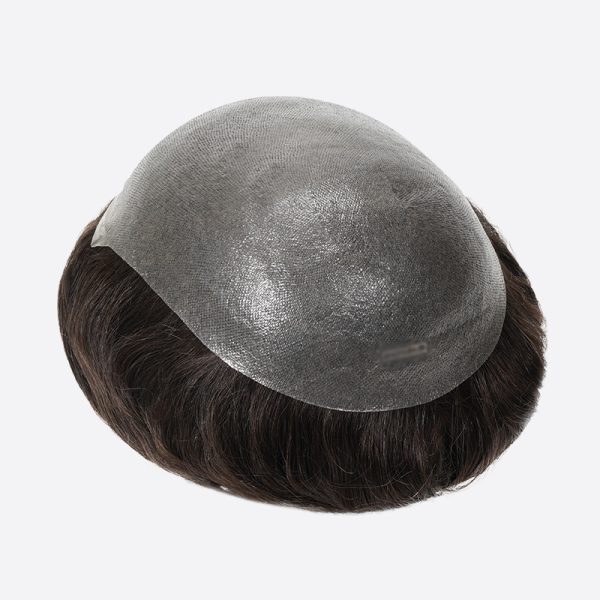 4BH4MN 0.06mmThin Skin Hair System Is 130% Density Toupee From Bono Hair