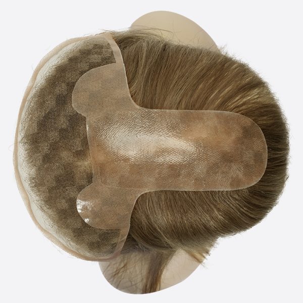 4Peri Swiss Lace Hair Toupee Is Women's Toupee for Bald Hairline From Bono Hair