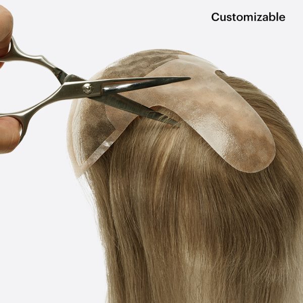 5Peri Swiss Lace Hair Toupee Is Women's Toupee for Bald Hairline From Bono Hair