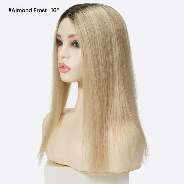 7Rose Women's Hair Toupee is Mono Toupee with NPU perimeter From Bono Hair