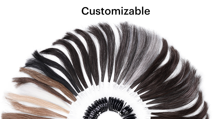 Customizable Toupee like our Own Hair