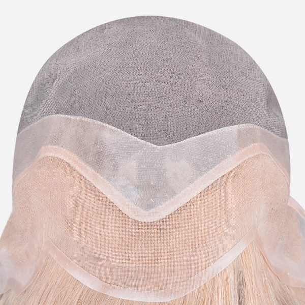 3-BWN009420 Men's Full Cap Wig Is Fine Mono Wig with NPU From Bono Hair