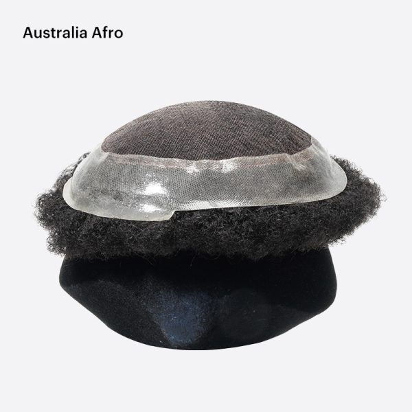 Australia Afro-Men Afro Unit Is Afro Toupee From Bono Hair