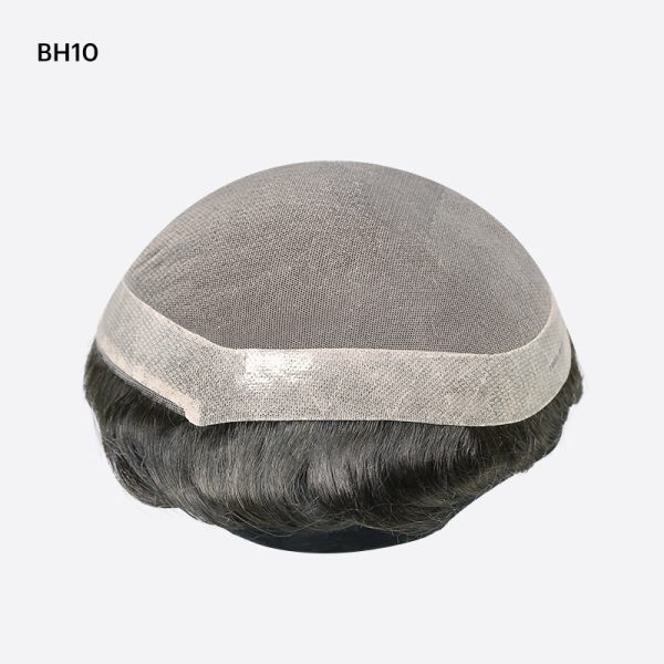 BH10-Men Afro Unit Is Afro Toupee From Bono Hair