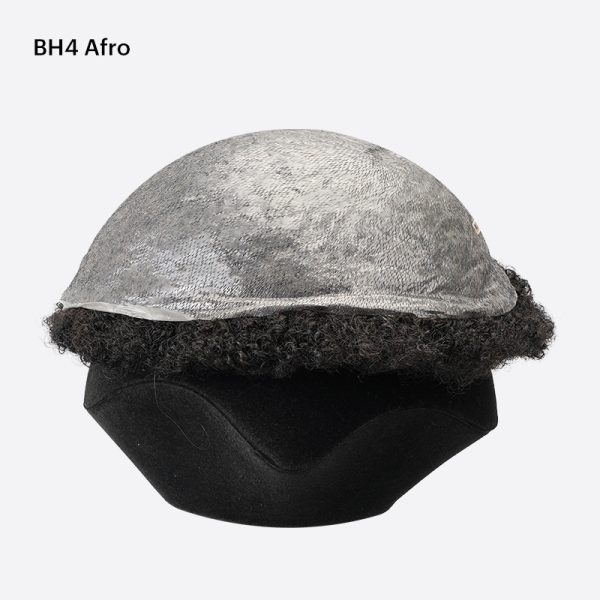 BH4 AFRO-Men Afro Unit Is Afro Toupee From Bono Hair