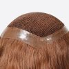 1BWN2626400 Custom Fishnet Toupee With Chinese Virgin Hair Toupee