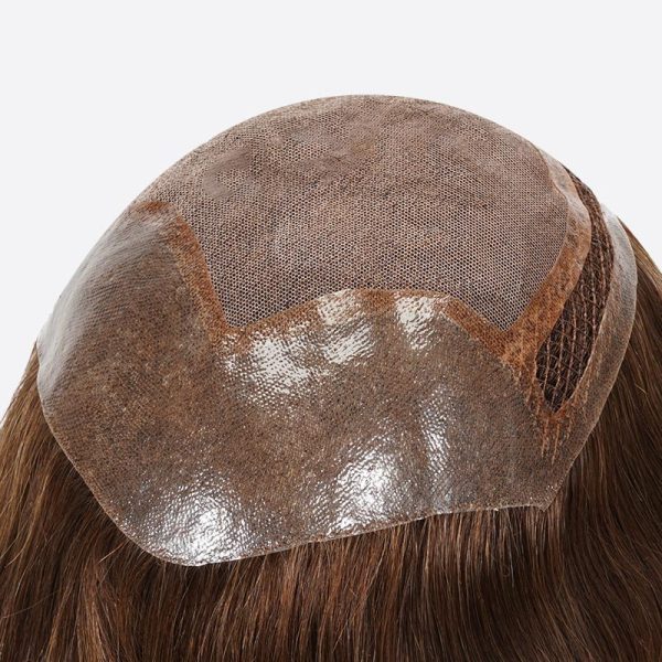2BWN733740 Custom Toupee with PN Line Chinese Virgin Hair Toupee