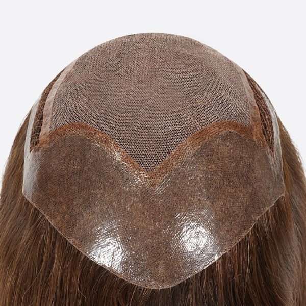 4BWN733740 Custom Toupee with PN Line Chinese Virgin Hair Toupee