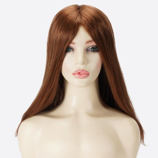 6BWN2626400 Custom Fishnet Toupee With Chinese Virgin Hair Toupee