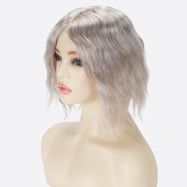 8BNN0360100 Fine Mono Women's Topper Is Topper With Gray Hair