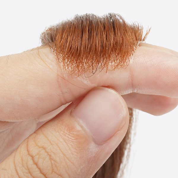 4BFN978800 Thin Skin V-loop Virgin Hair Topper For Female Alopecia Areata