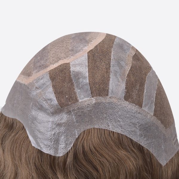 Cap construction of model BLN92800202, featuring a soft silk top with anti-slip silicone patches and a stretchable net for children's sensitive scalps